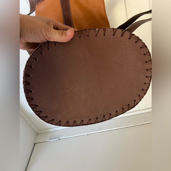 Puro cuero Multicolor Faux Leather  Backpack - Picture 8 of 10